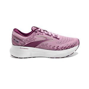 Brooks Glycerin 20 Road Running Shoes - Womens, Pink/White | IE-VDF168597